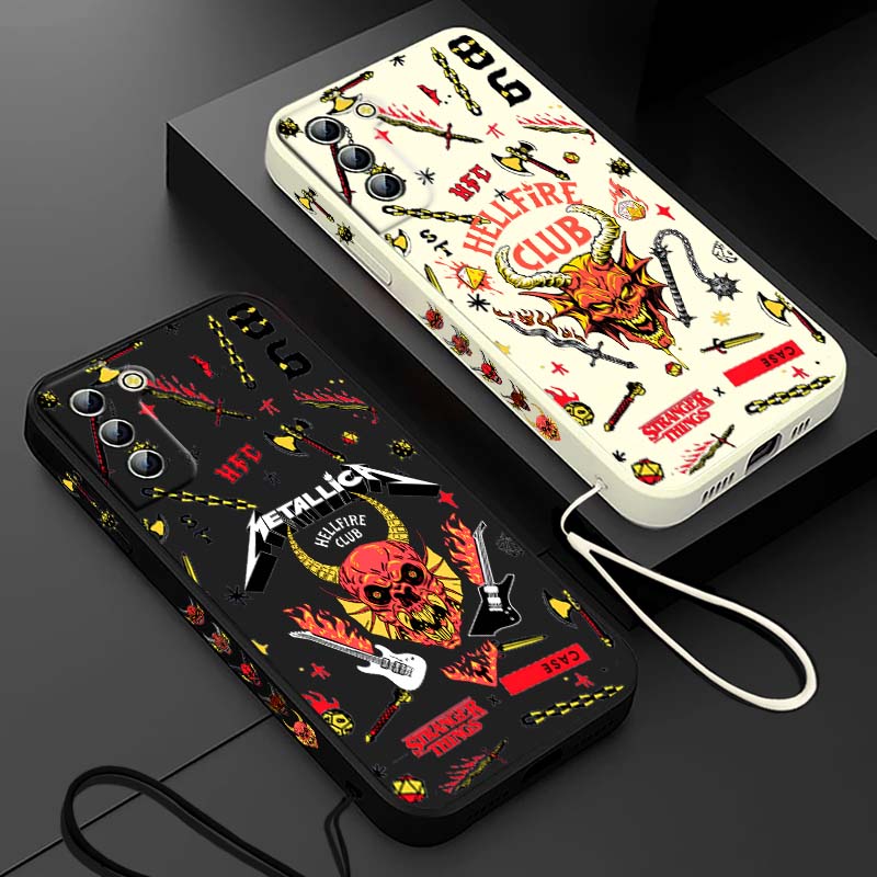 Samsung Galaxy S24 - Stranger Things Rode Hel Demon Telefoonhoesje