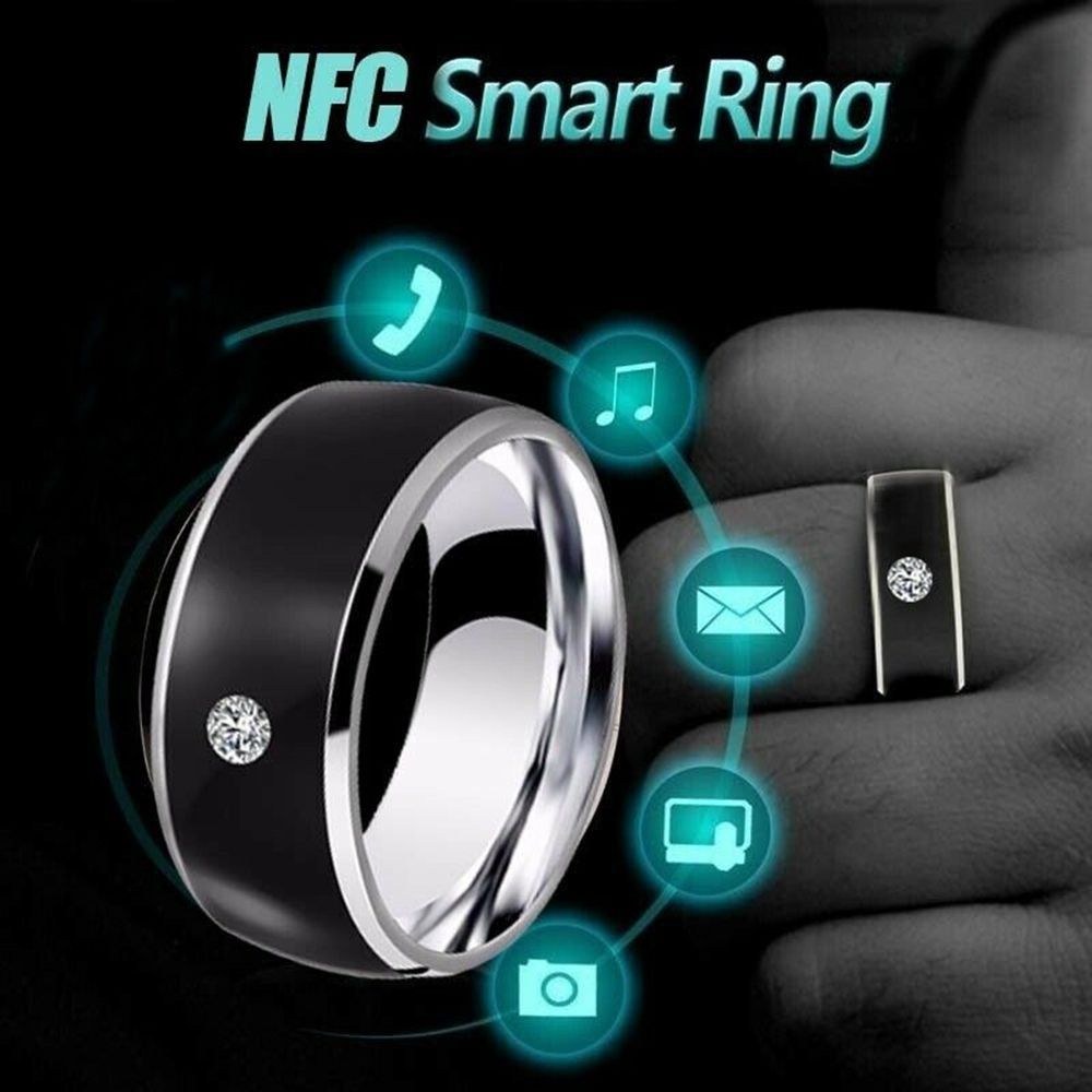 Smart Ring Nfc Pay - Modetechnologie Android-telefoonapparatuur Slimme intelligente NFC-vingerring Draagbaar