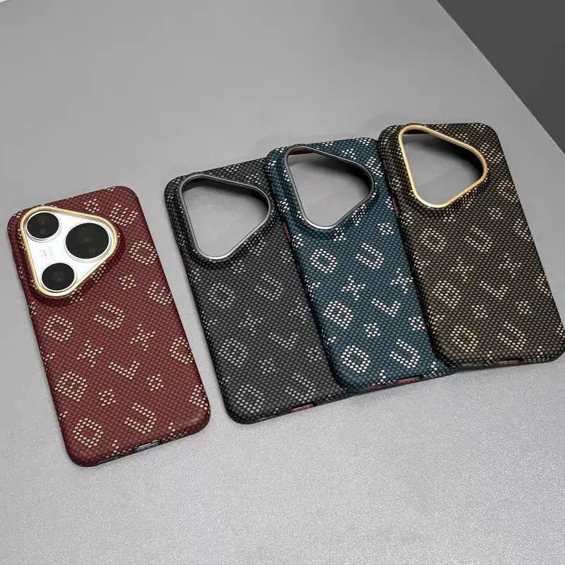 Huawei Pura 70 - Aramid Kevlar Carbon Fiber Textuur Magnetische