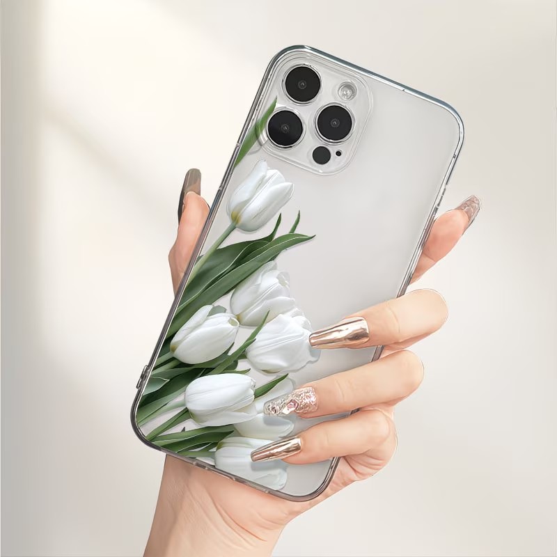Telefoonhoesje met tulpenprint - Apple Iphone 15 Pro Max recensie en prijs
