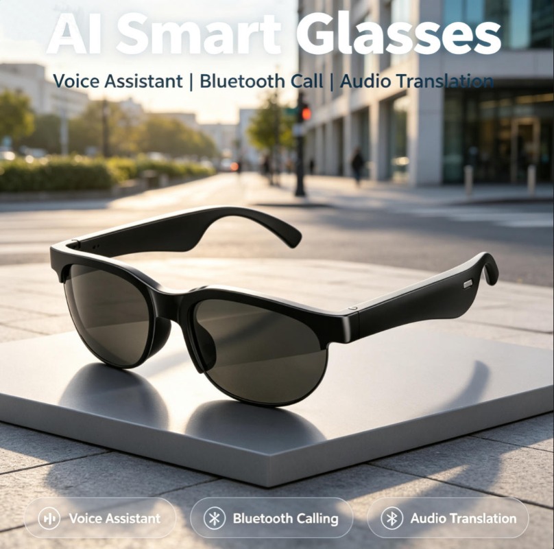 Slimme Bluetooth-bril TAC gepo - Smart Glasses Lens recensie en prijs