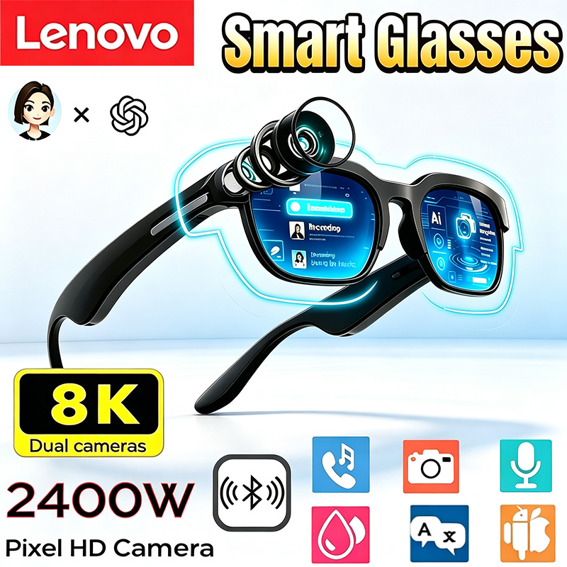 Lenovo Smart Glasses 2400W Cam - Smart Glasses Lens recensie en prijs