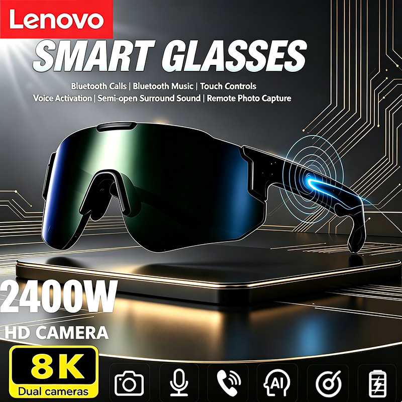 Lenovo 2400W AI Smart Fietsbri - Smart Glasses Lens recensie en prijs