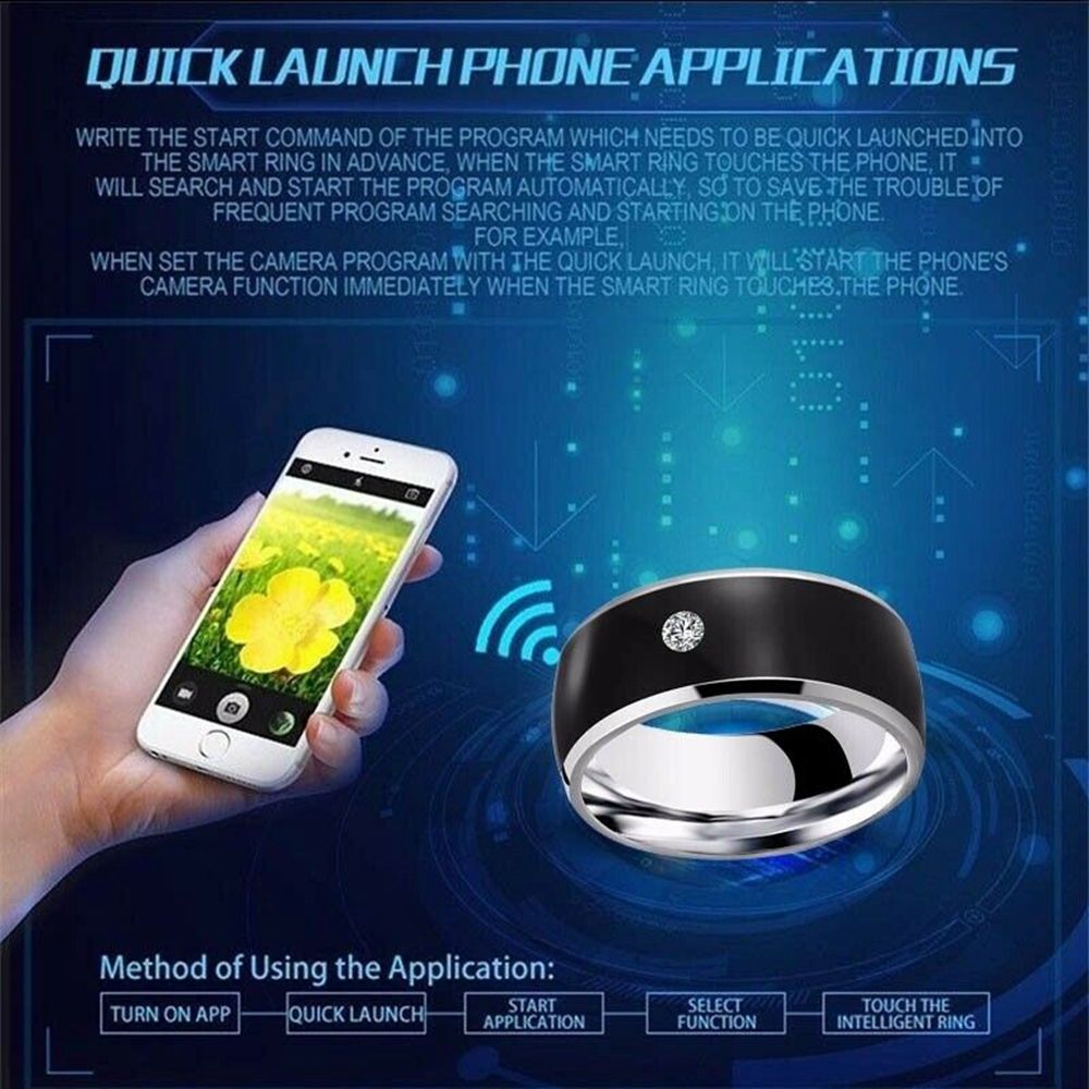 Mode multifunctionele technolo - Smart Ring Nfc Pay recensie en prijs