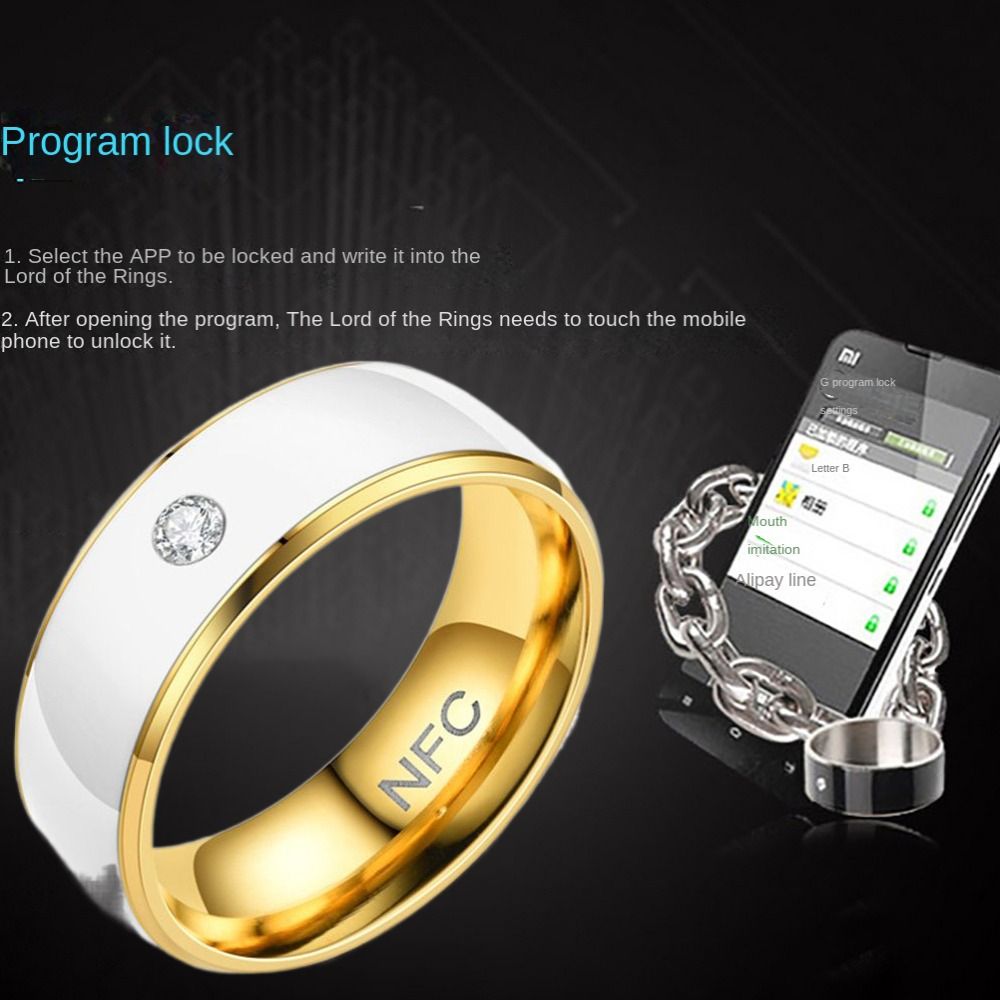 NFC Smart Ring roestvrij staal - Smart Ring Nfc Pay recensie en prijs